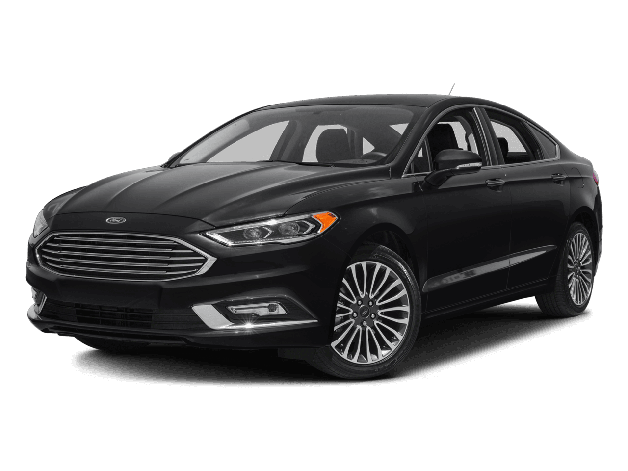 2018 Ford Fusion Titanium AWD - Front 3/4, facing to the left