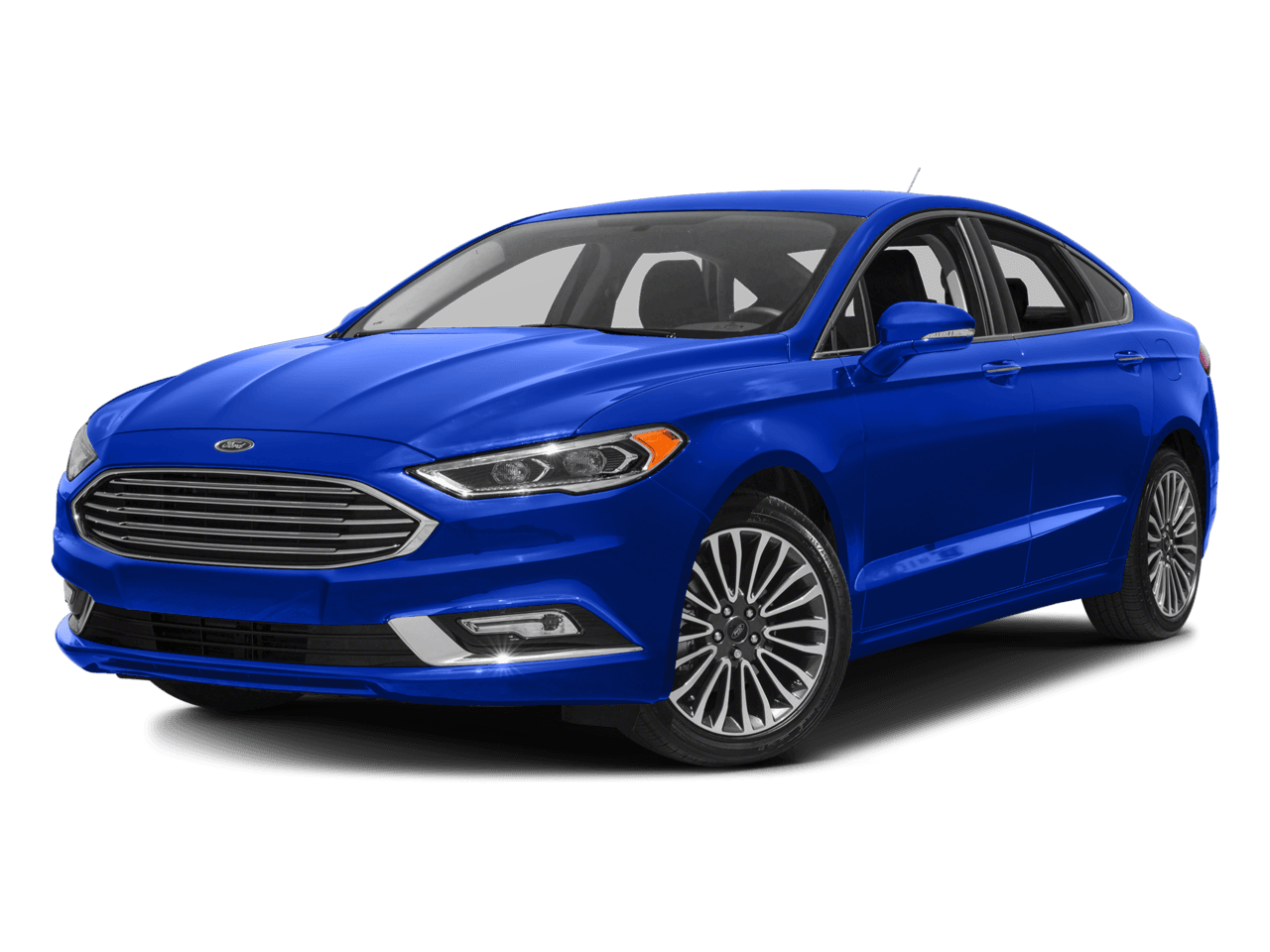 2018 Ford Fusion Titanium AWD - Front 3/4, facing to the left