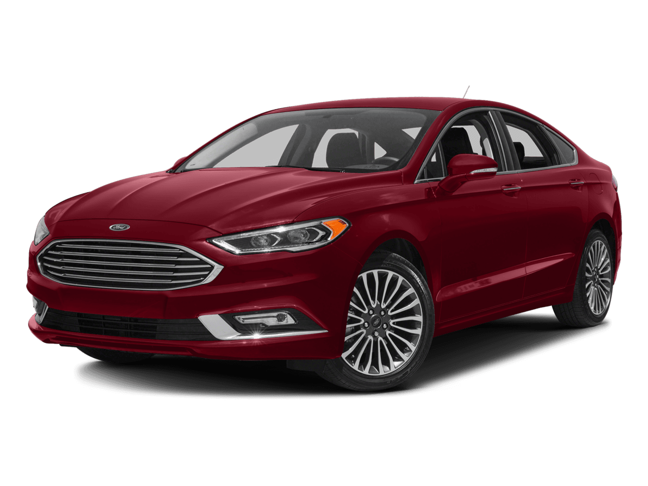 2018 Ford Fusion Titanium AWD - Front 3/4, facing to the left