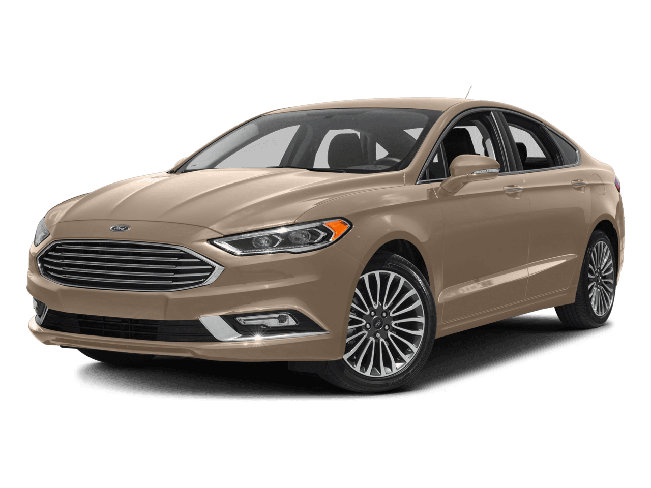 2018 Ford Fusion Titanium AWD - Front 3/4, facing to the left