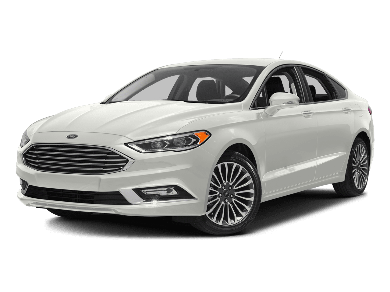 2018 Ford Fusion Titanium AWD - Front 3/4, facing to the left