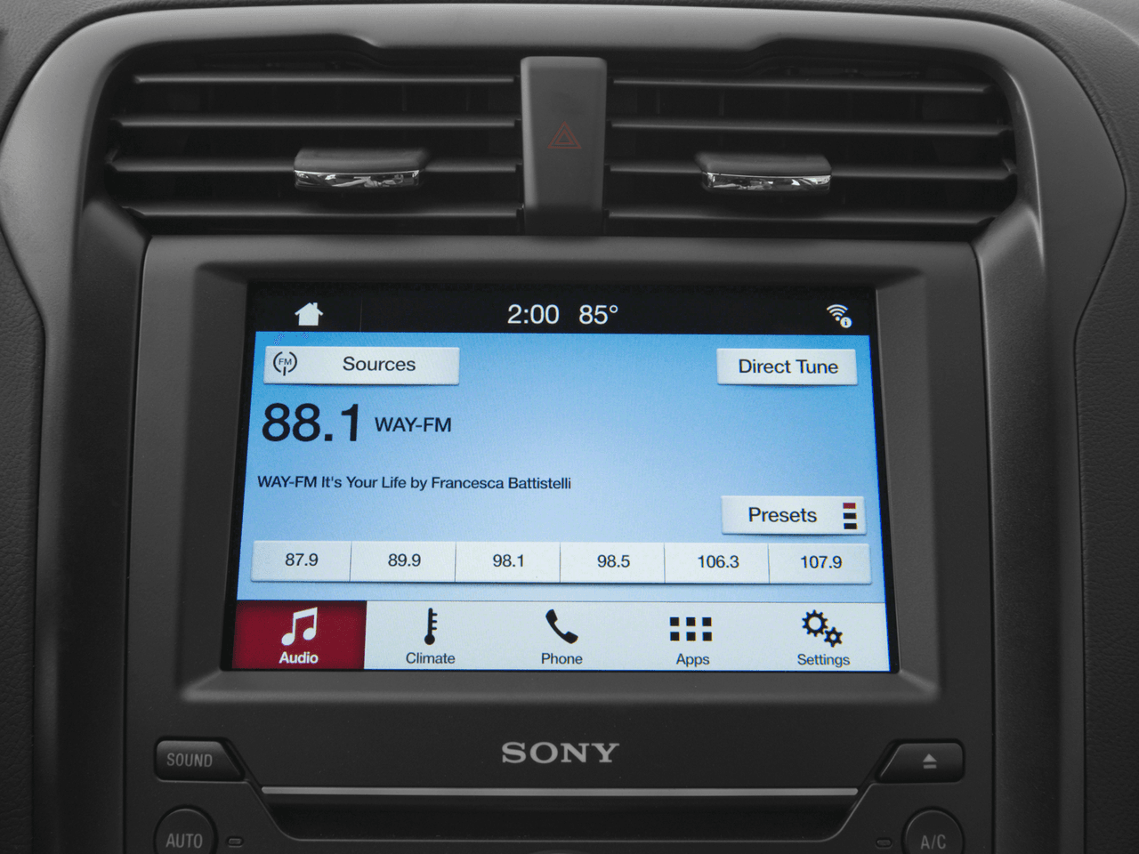 2018 Ford Fusion Titanium AWD - Interior Navigation System