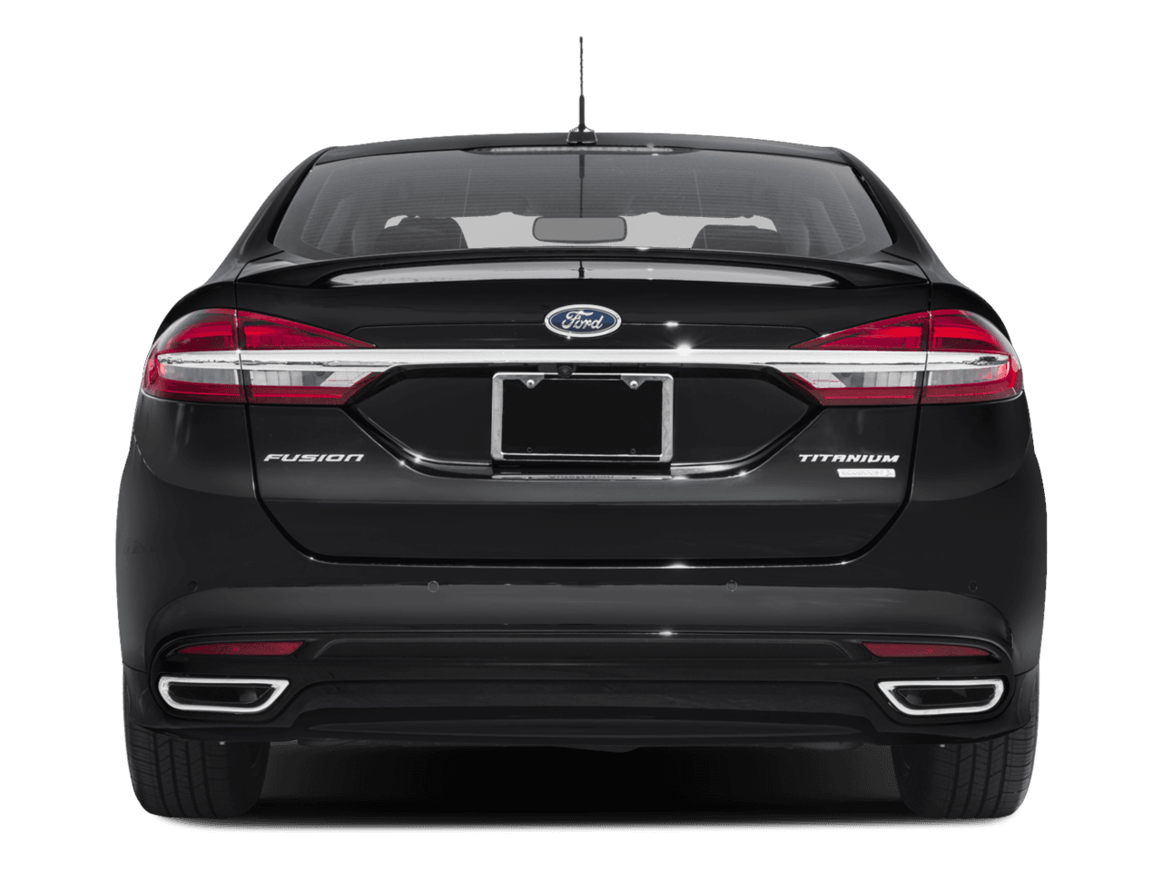 2018 Ford Fusion Titanium AWD - Rear (full)
