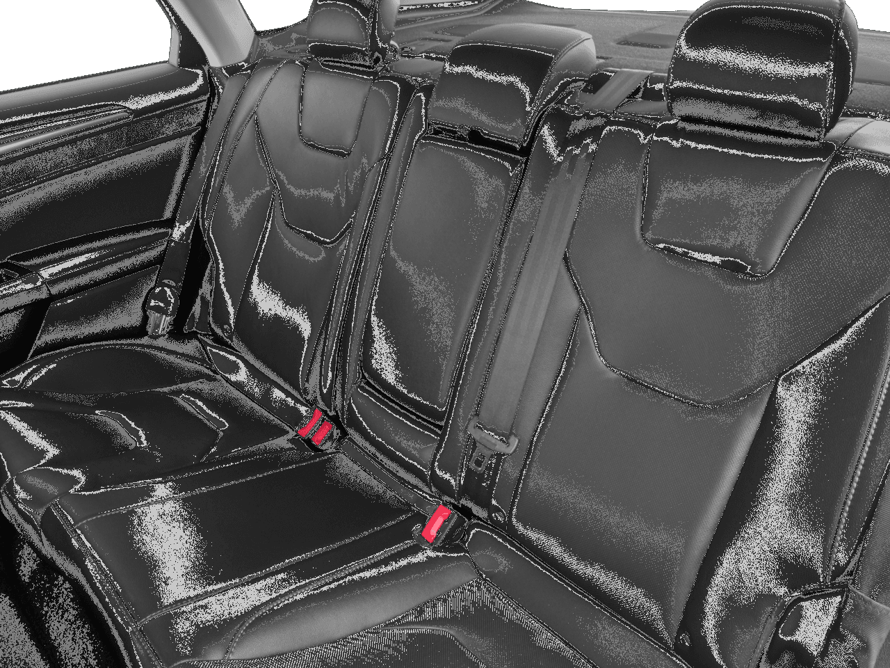 2018 Ford Fusion Titanium AWD - Interior Rear seats