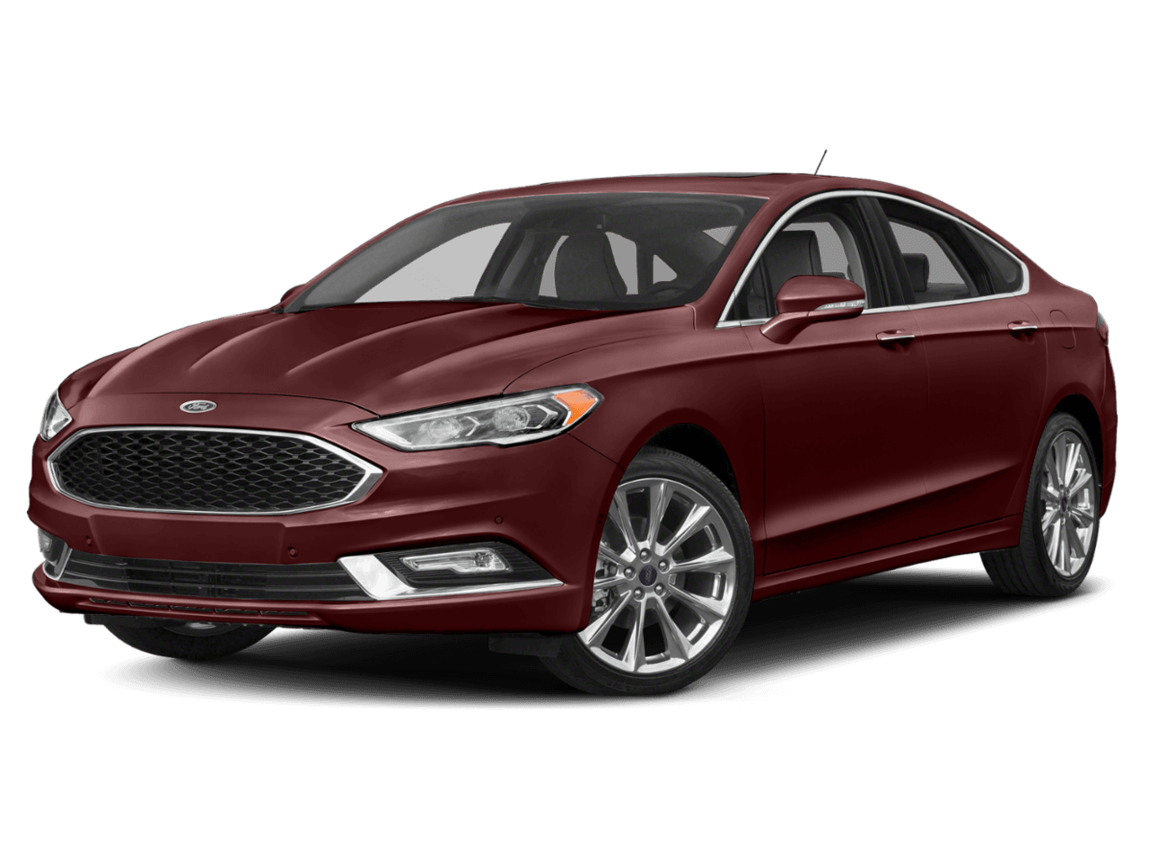 2018 Ford Fusion Platinum AWD - Front 3/4, facing to the left