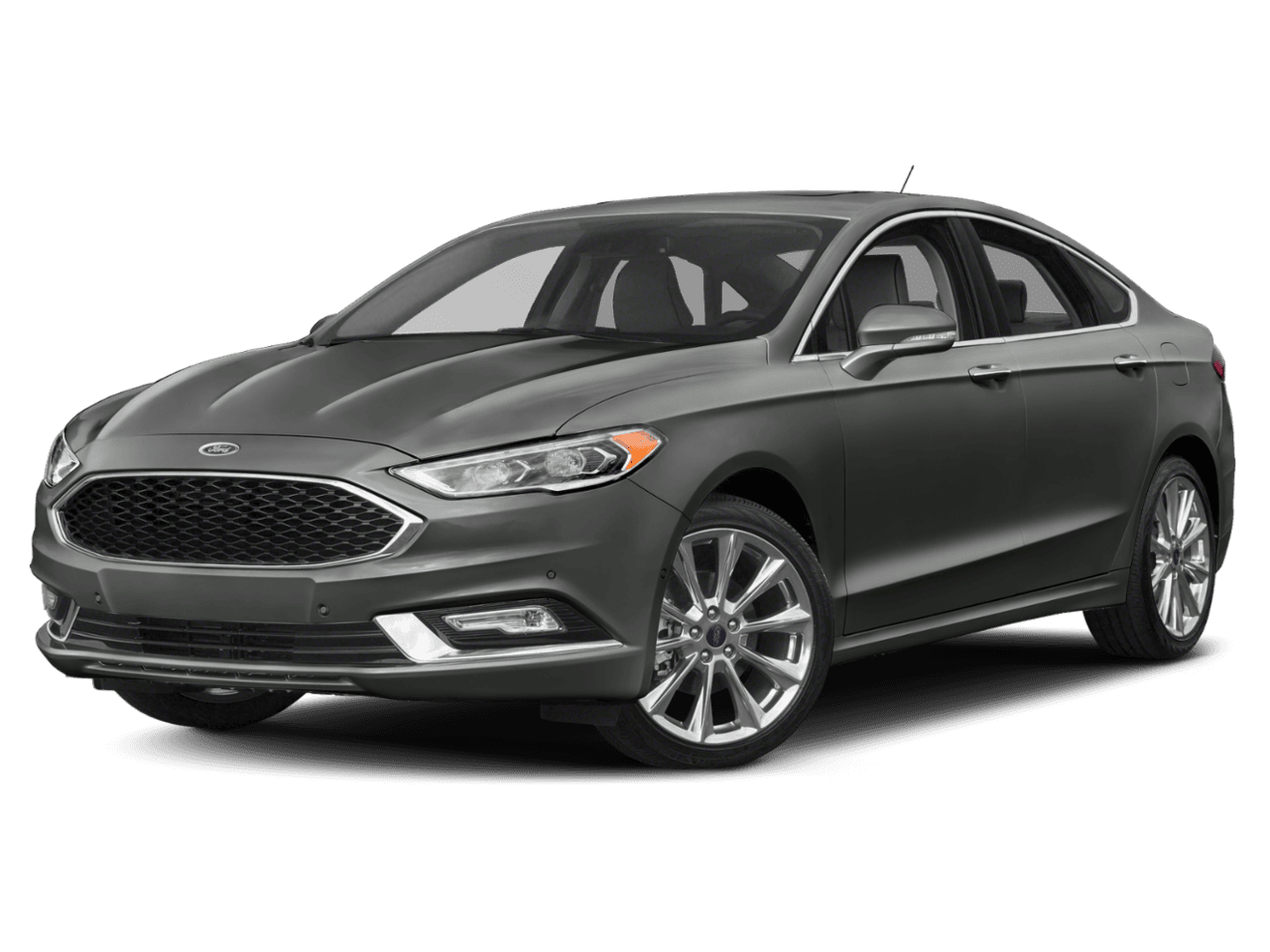 2018 Ford Fusion Platinum AWD - Front 3/4, facing to the left