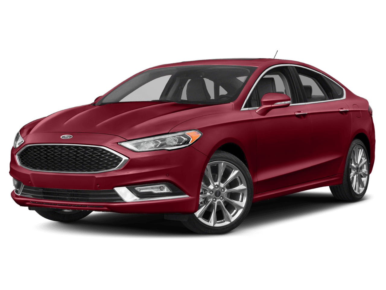 2018 Ford Fusion Platinum AWD - Front 3/4, facing to the left