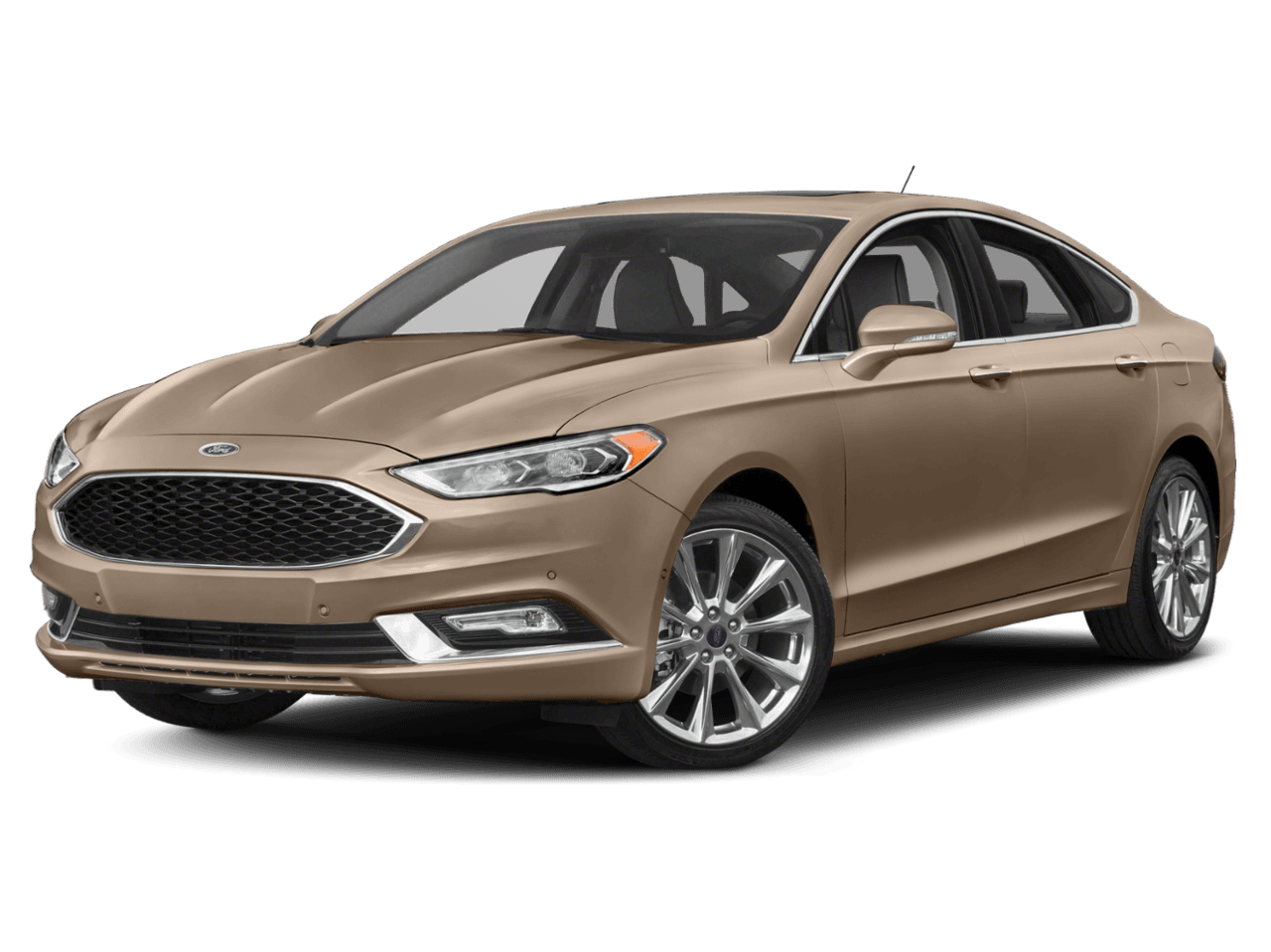 2018 Ford Fusion Platinum AWD - Front 3/4, facing to the left