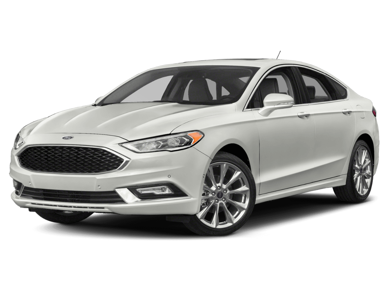 2018 Ford Fusion Platinum AWD - Front 3/4, facing to the left