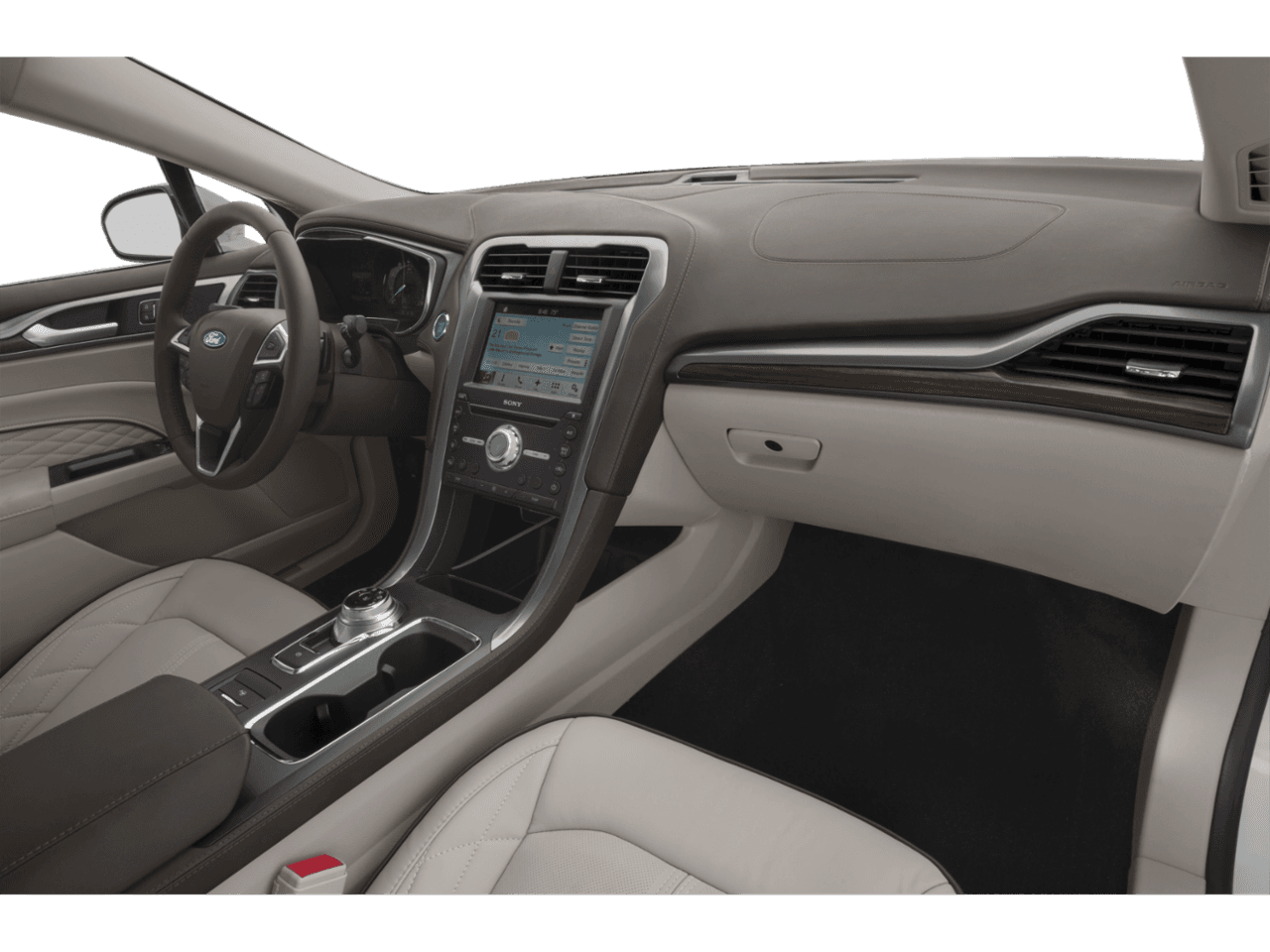 2018 Ford Fusion Platinum AWD - Interior Passenger Dash