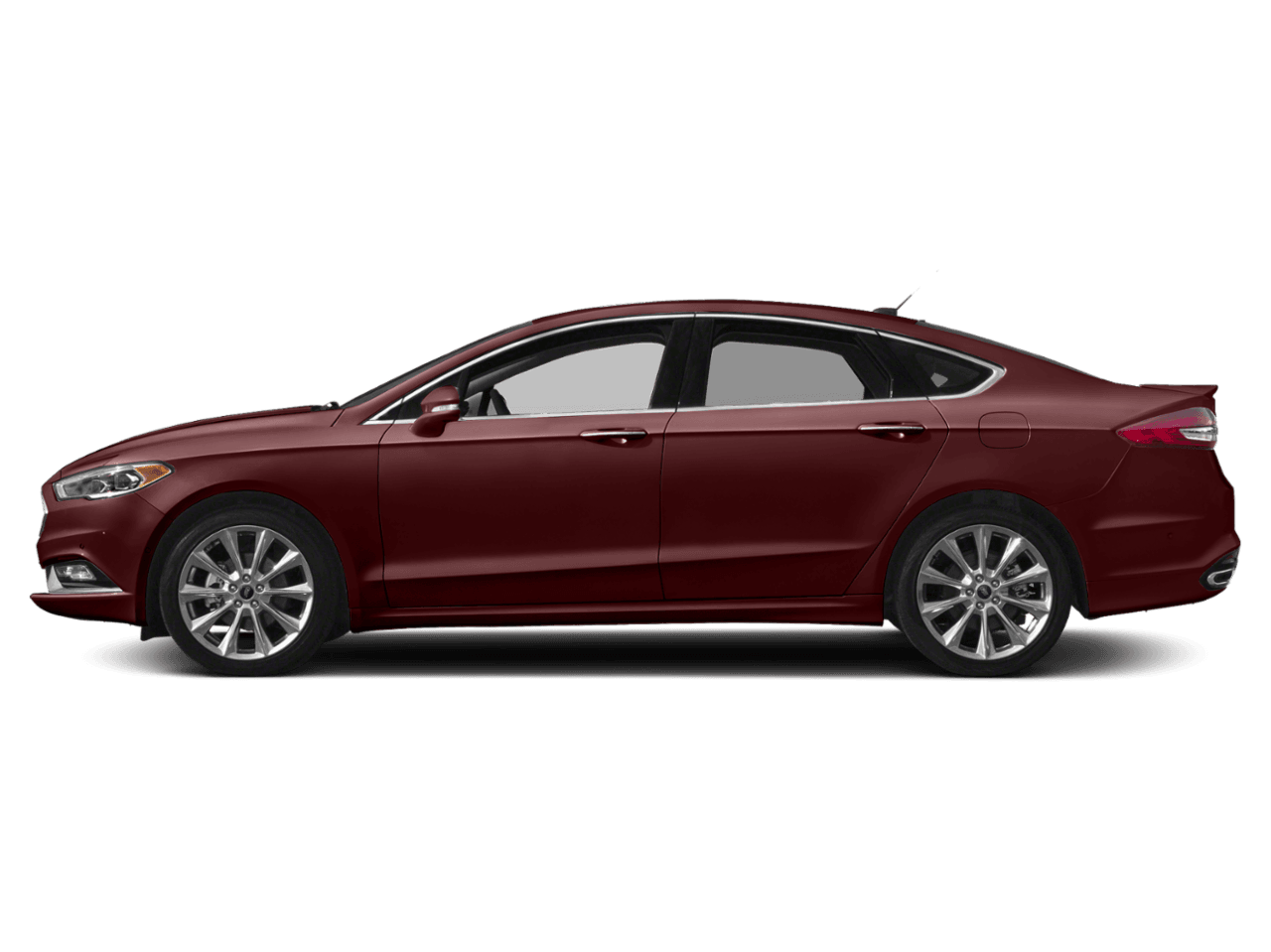 2018 Ford Fusion Platinum AWD - Profile, facing to the left