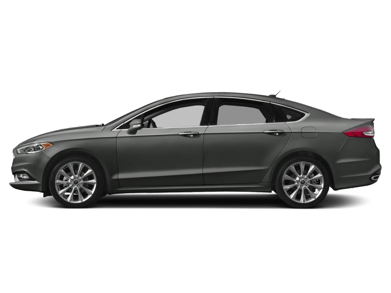 2018 Ford Fusion Platinum AWD - Profile, facing to the left