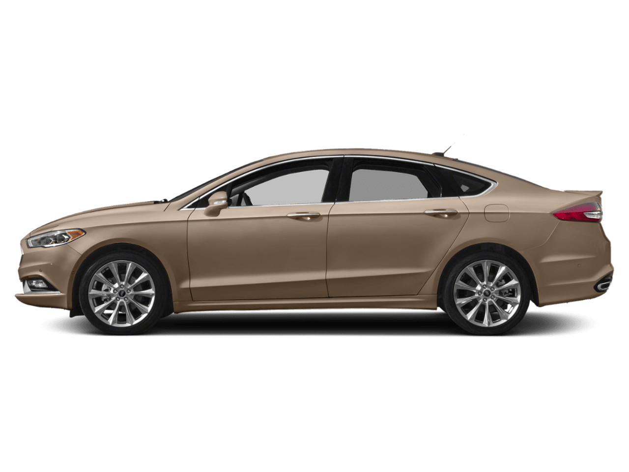 2018 Ford Fusion Platinum AWD - Profile, facing to the left