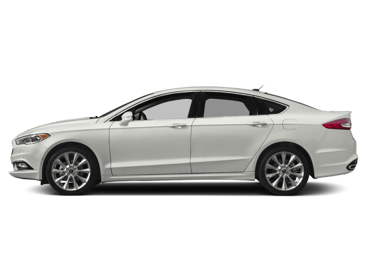 2018 Ford Fusion Platinum AWD - Profile, facing to the left