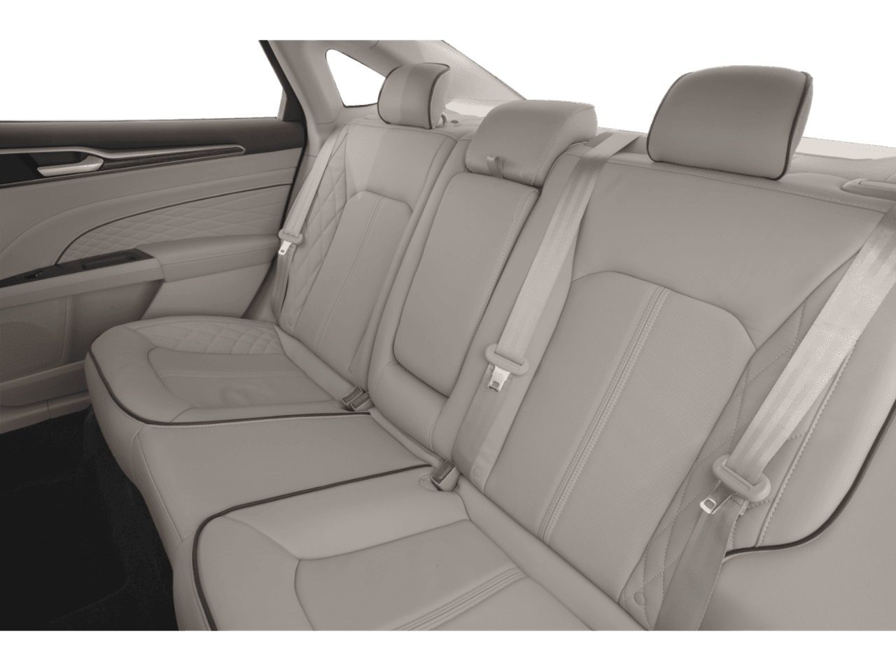 2018 Ford Fusion Platinum AWD - Interior Rear seats