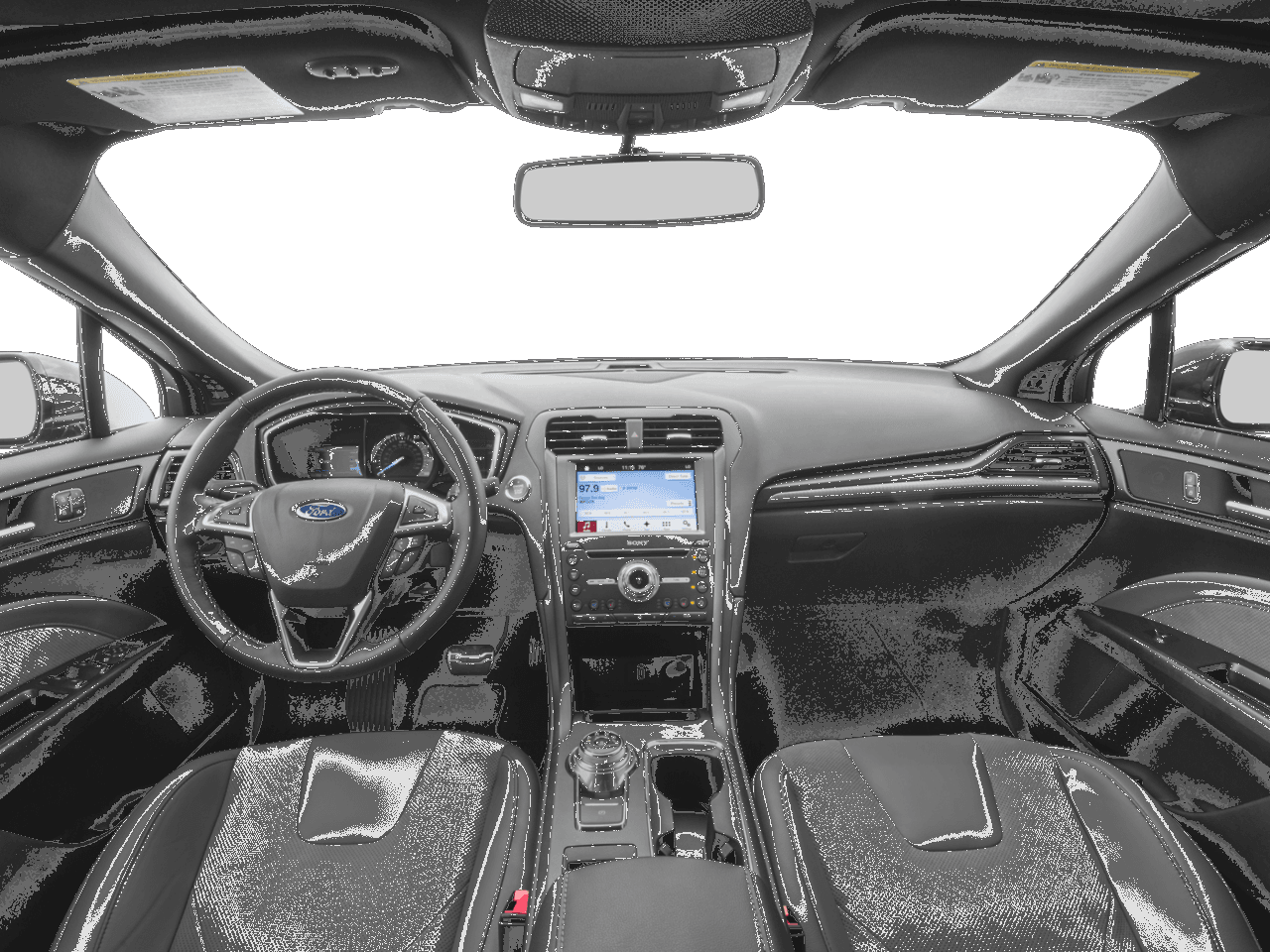 2018 Ford Fusion Sport AWD - Interior Full Dash Basic