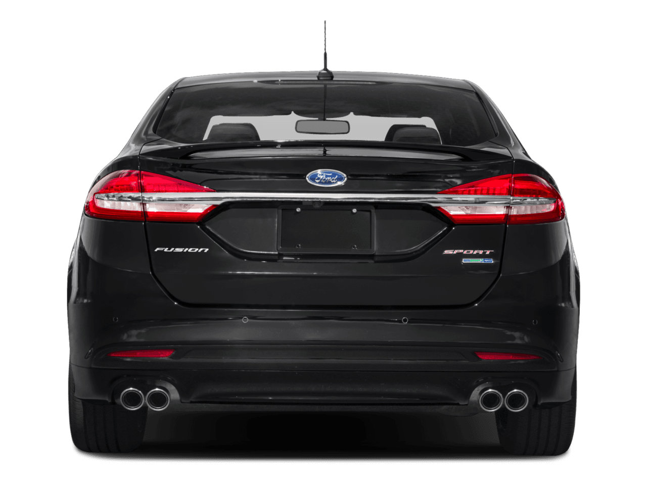 2018 Ford Fusion Sport AWD - Rear (full)