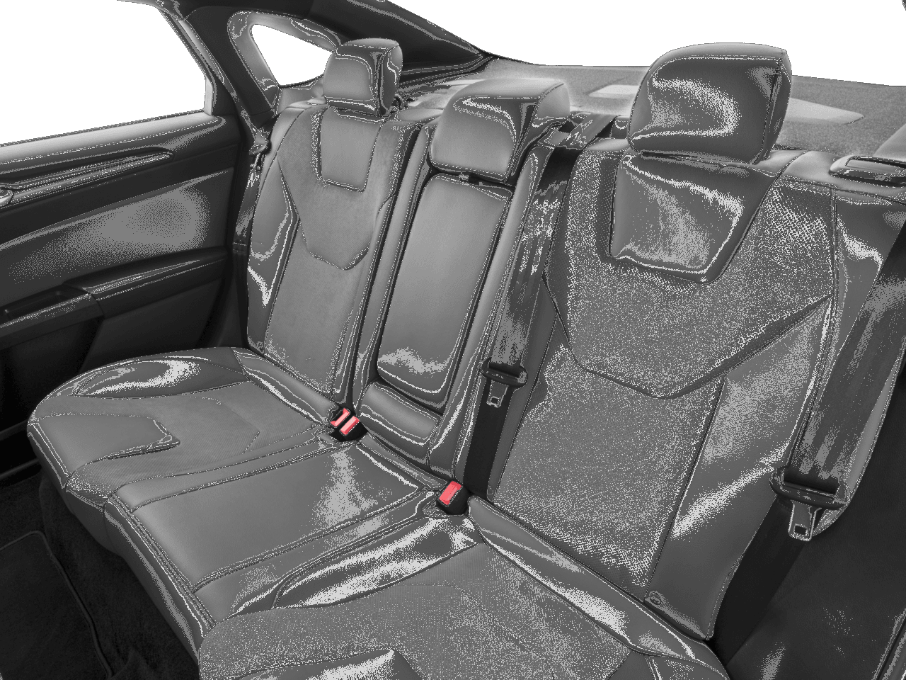 2018 Ford Fusion Sport AWD - Interior Rear seats