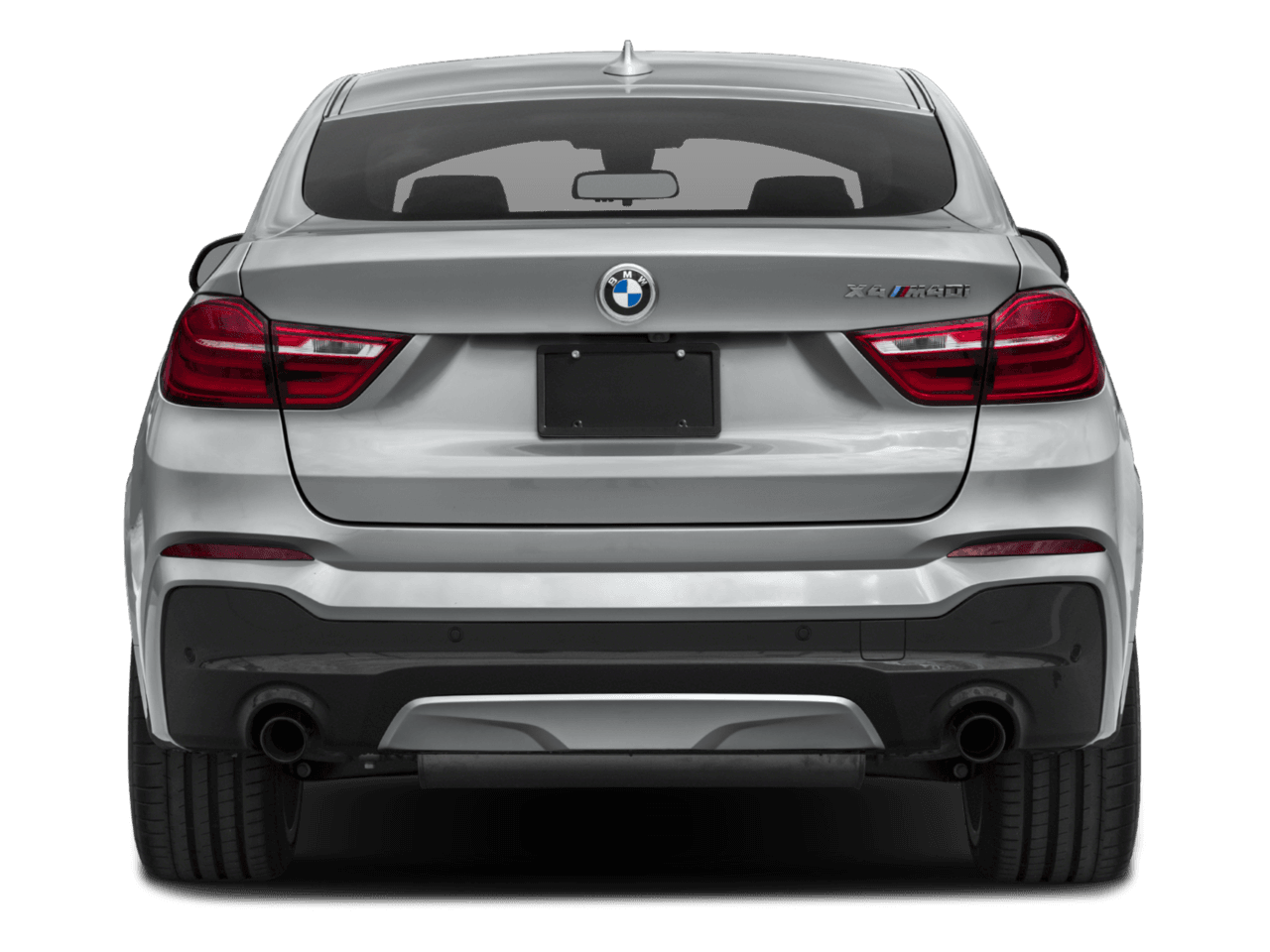 2018 BMW X4 M40i - Rear (full)