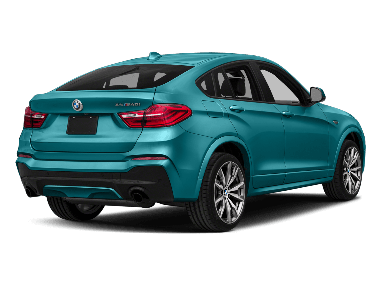 2018 BMW X4 M40i - Rear 3/4, facing to the right