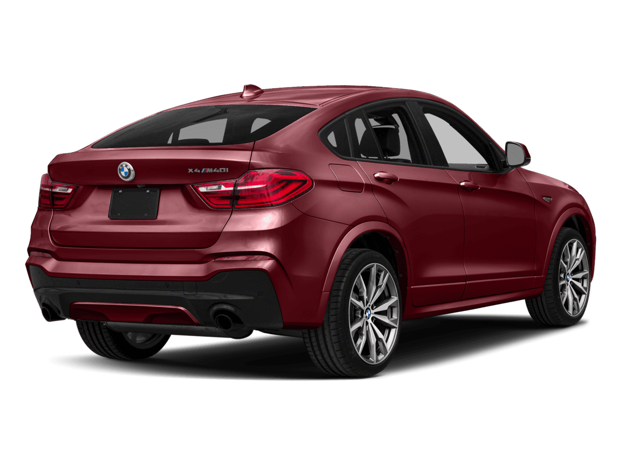 2018 BMW X4 M40i - Rear 3/4, facing to the right