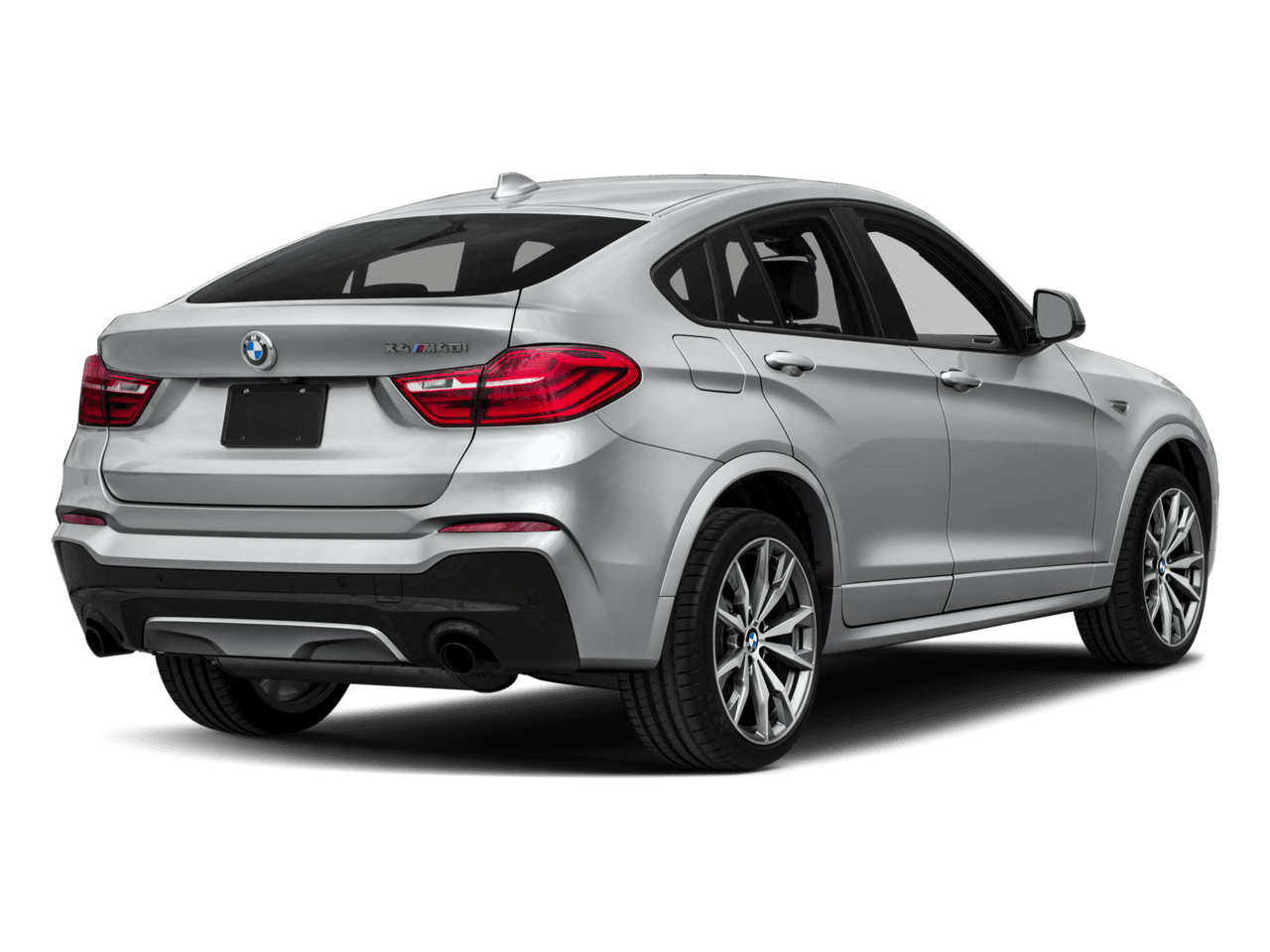 2018 BMW X4 M40i - Rear 3/4, facing to the right