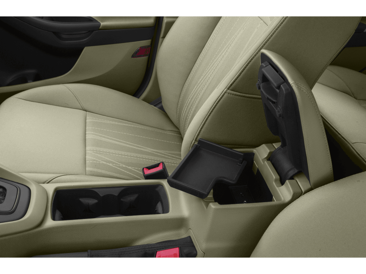 2018 Ford Focus S Sedan - Interior Center Storage Console