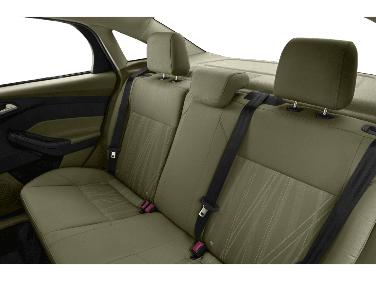 2018 Ford Focus S Sedan - Interior Rear seats