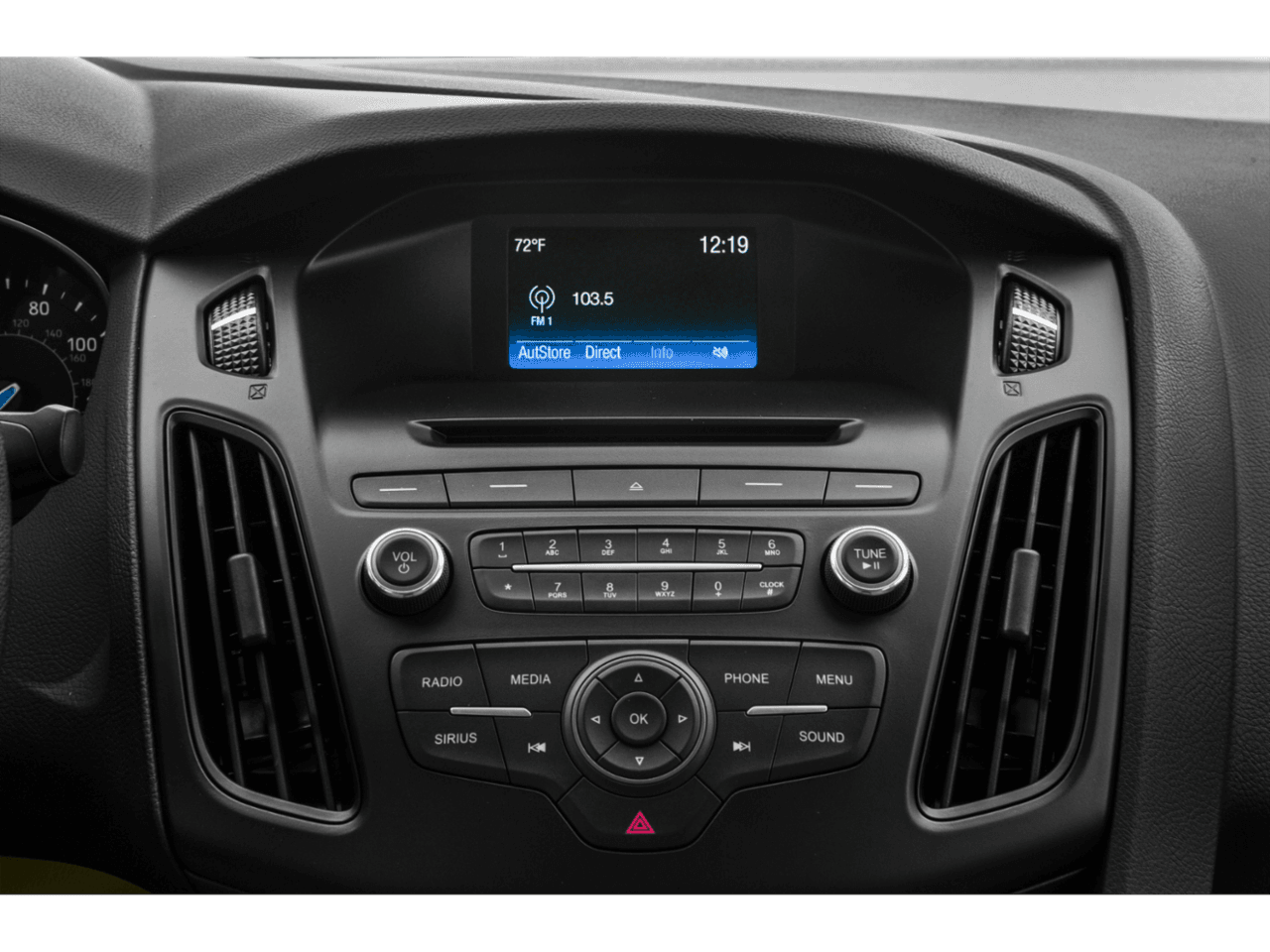 2018 Ford Focus S Sedan - Interior Stereo System