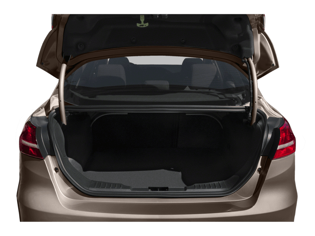 2018 Ford Focus S Sedan - Interior Trunk with Hatch Open Feature