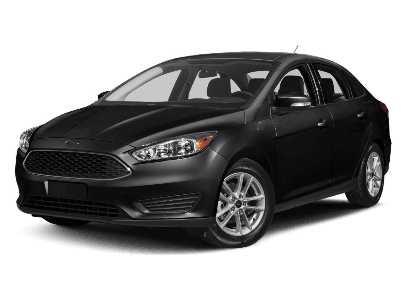 2018 Ford Focus SE Sedan - Front 3/4, facing to the left
