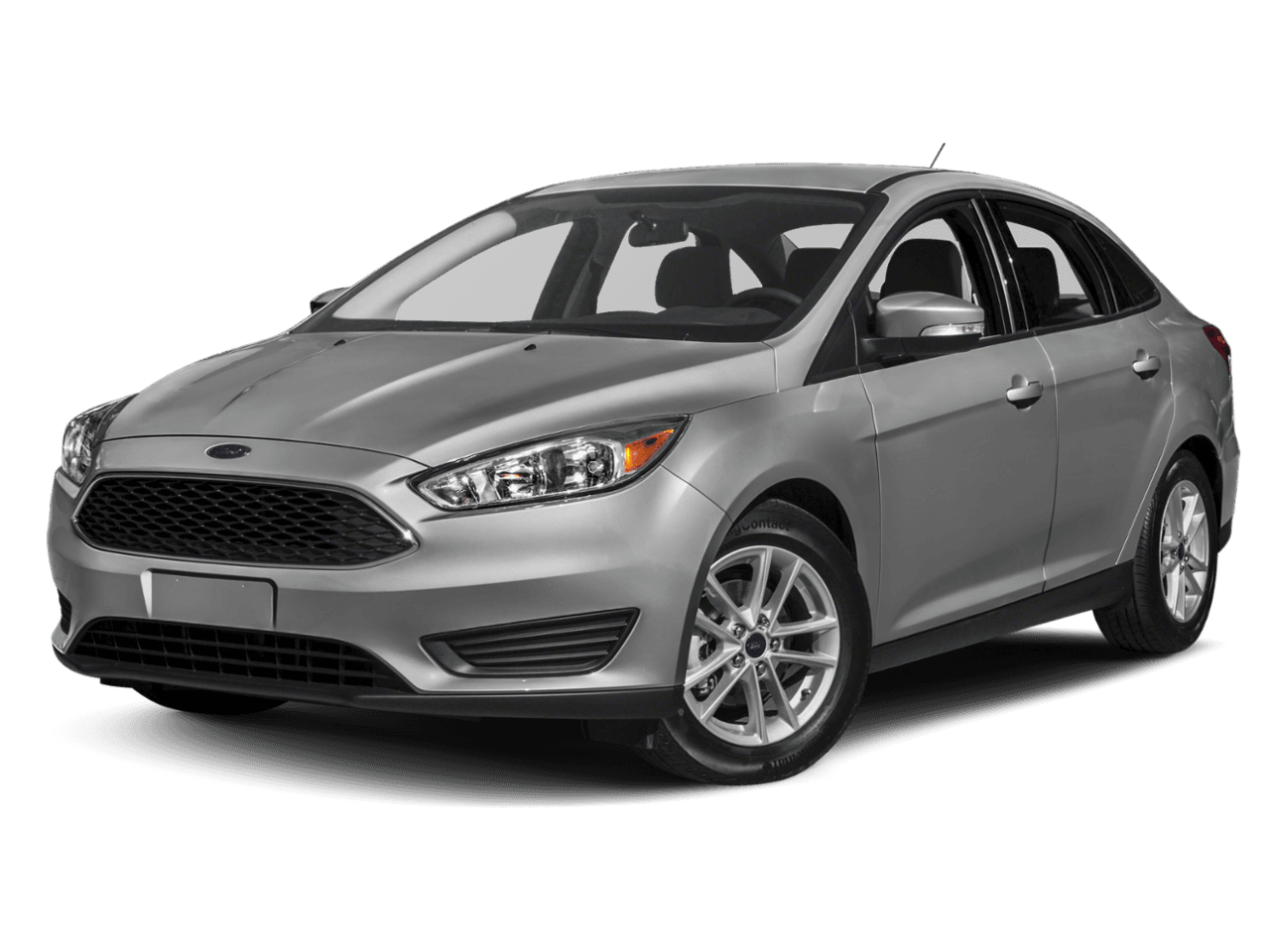 2018 Ford Focus SE Sedan - Front 3/4, facing to the left