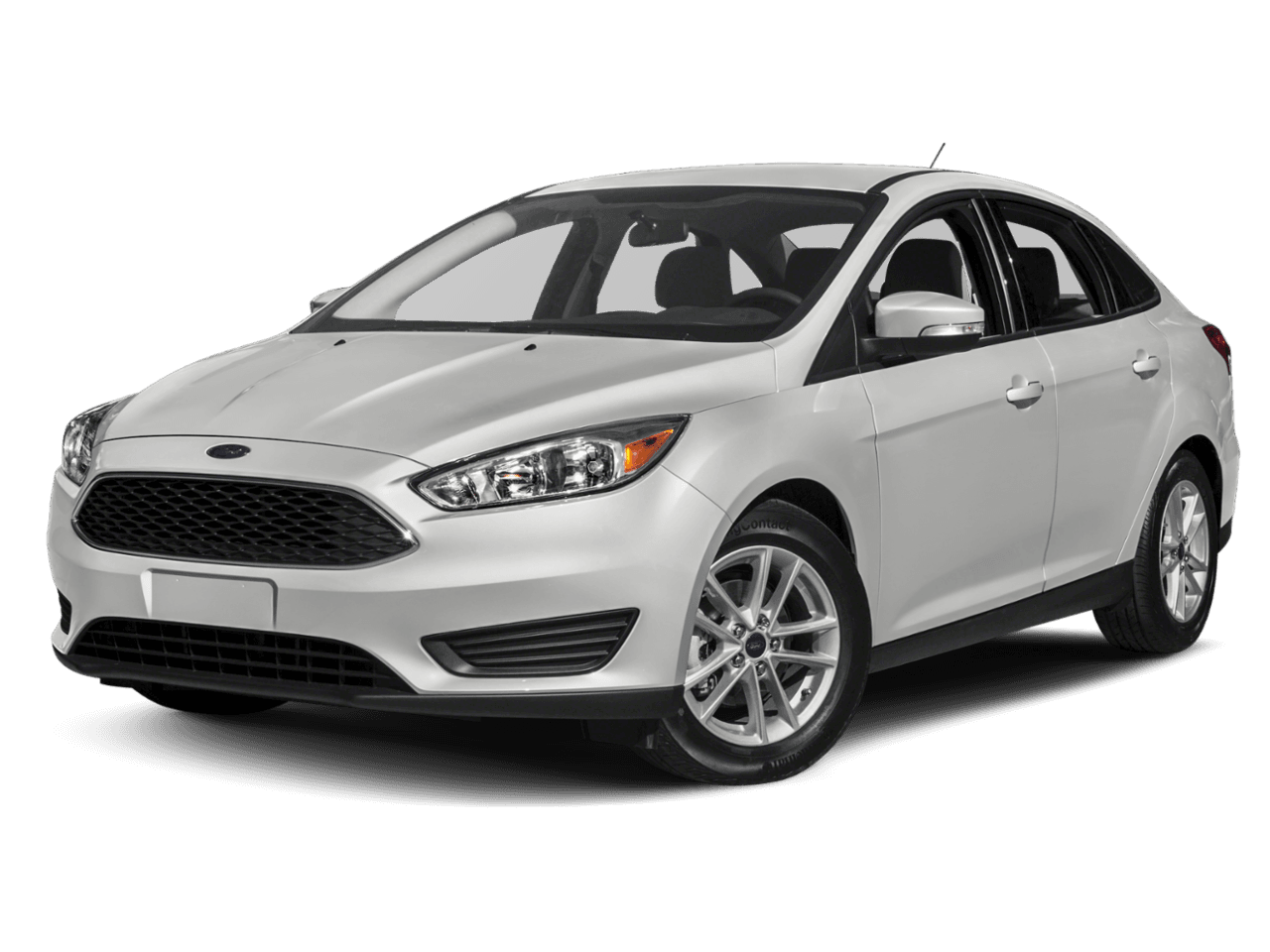 2018 Ford Focus SEL Sedan - Front 3/4, facing to the left