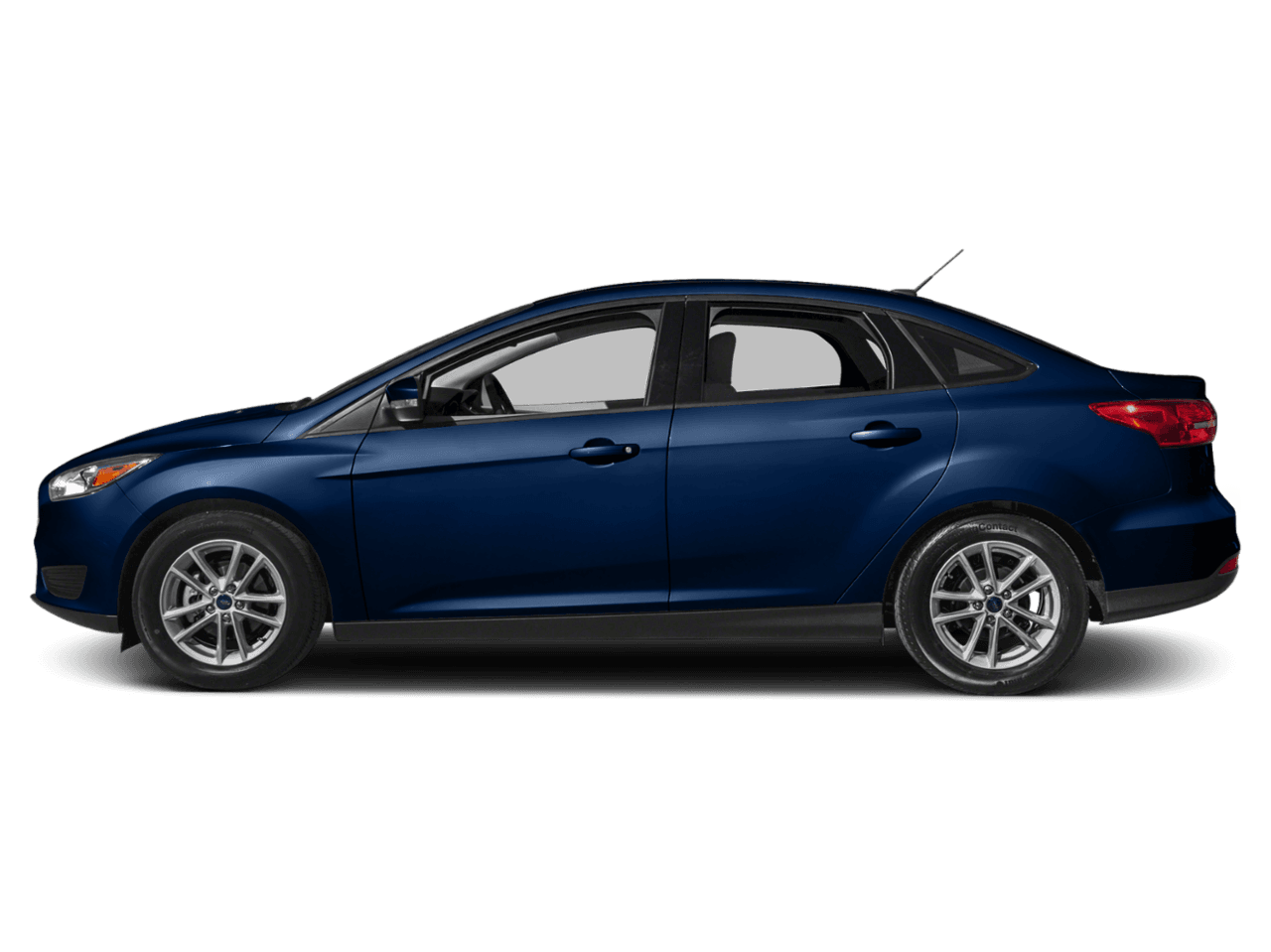 2018 Ford Focus SEL Sedan - Profile, facing to the left