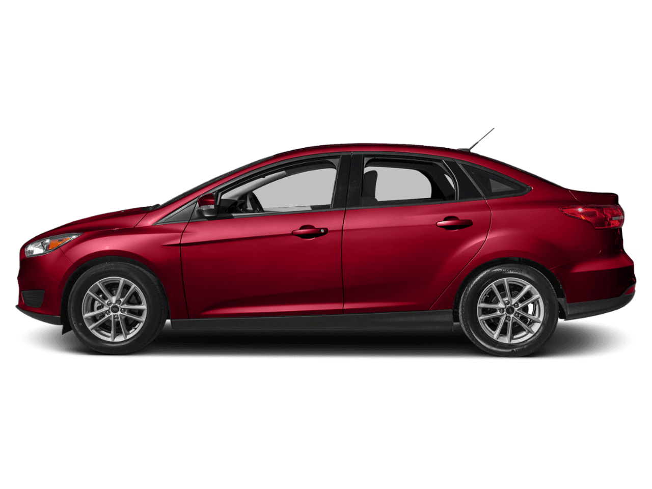 2018 Ford Focus SEL Sedan - Profile, facing to the left