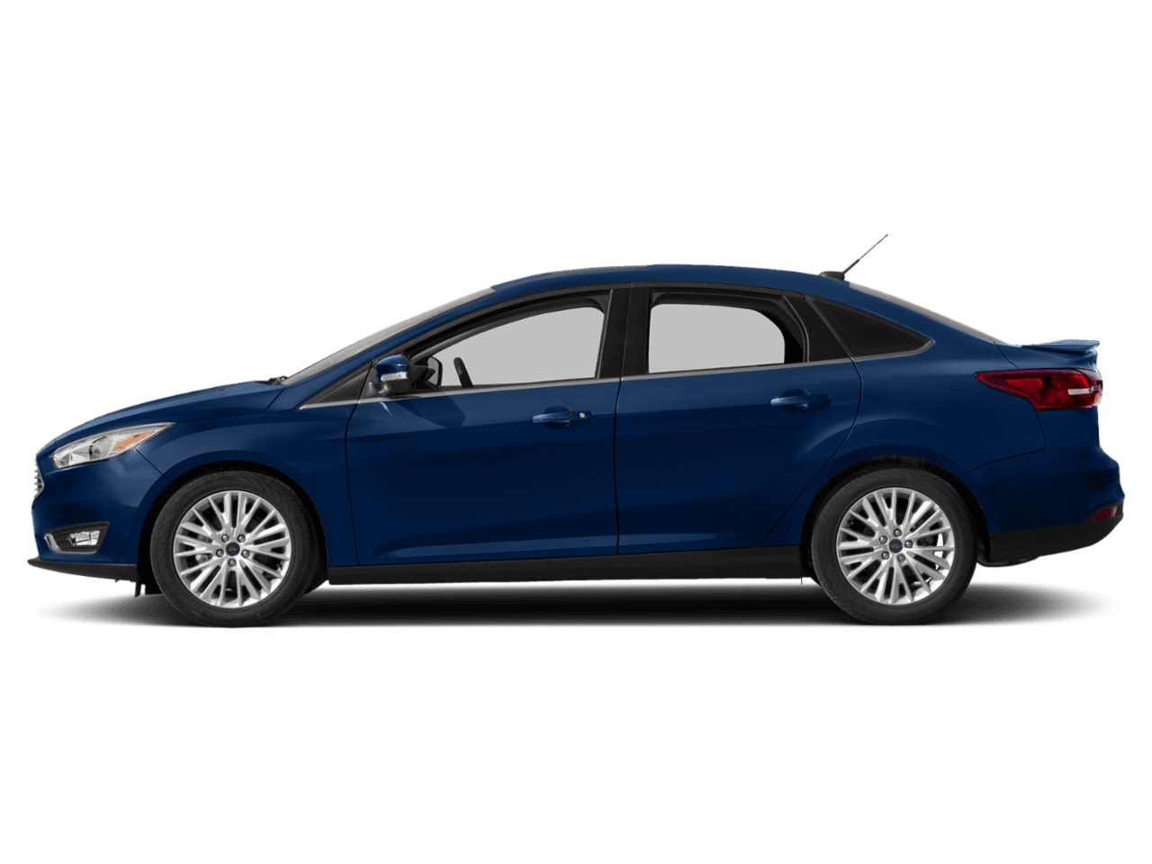 2018 Ford Focus Titanium Sedan - Profile, facing to the left