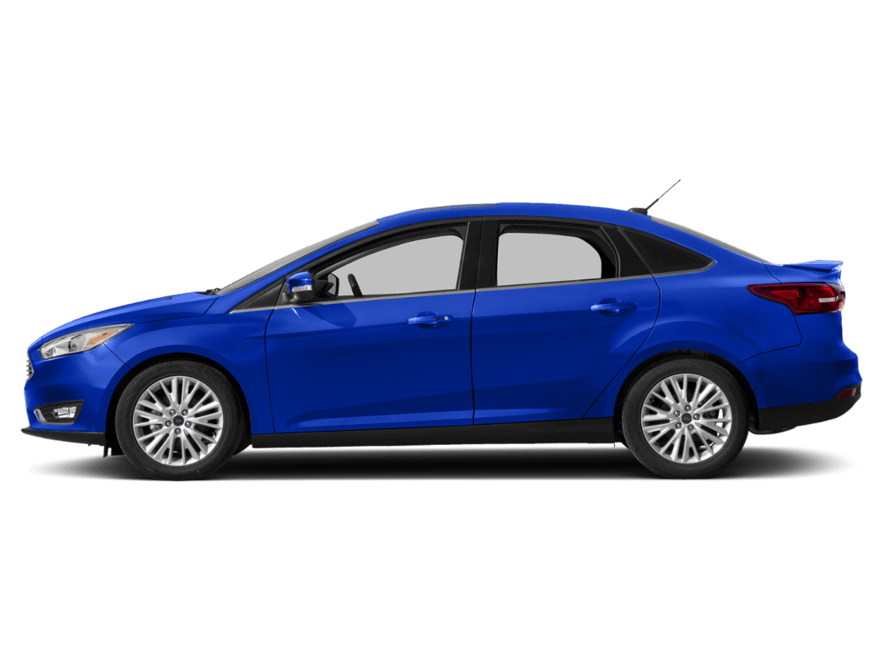 2018 Ford Focus Titanium Sedan - Profile, facing to the left