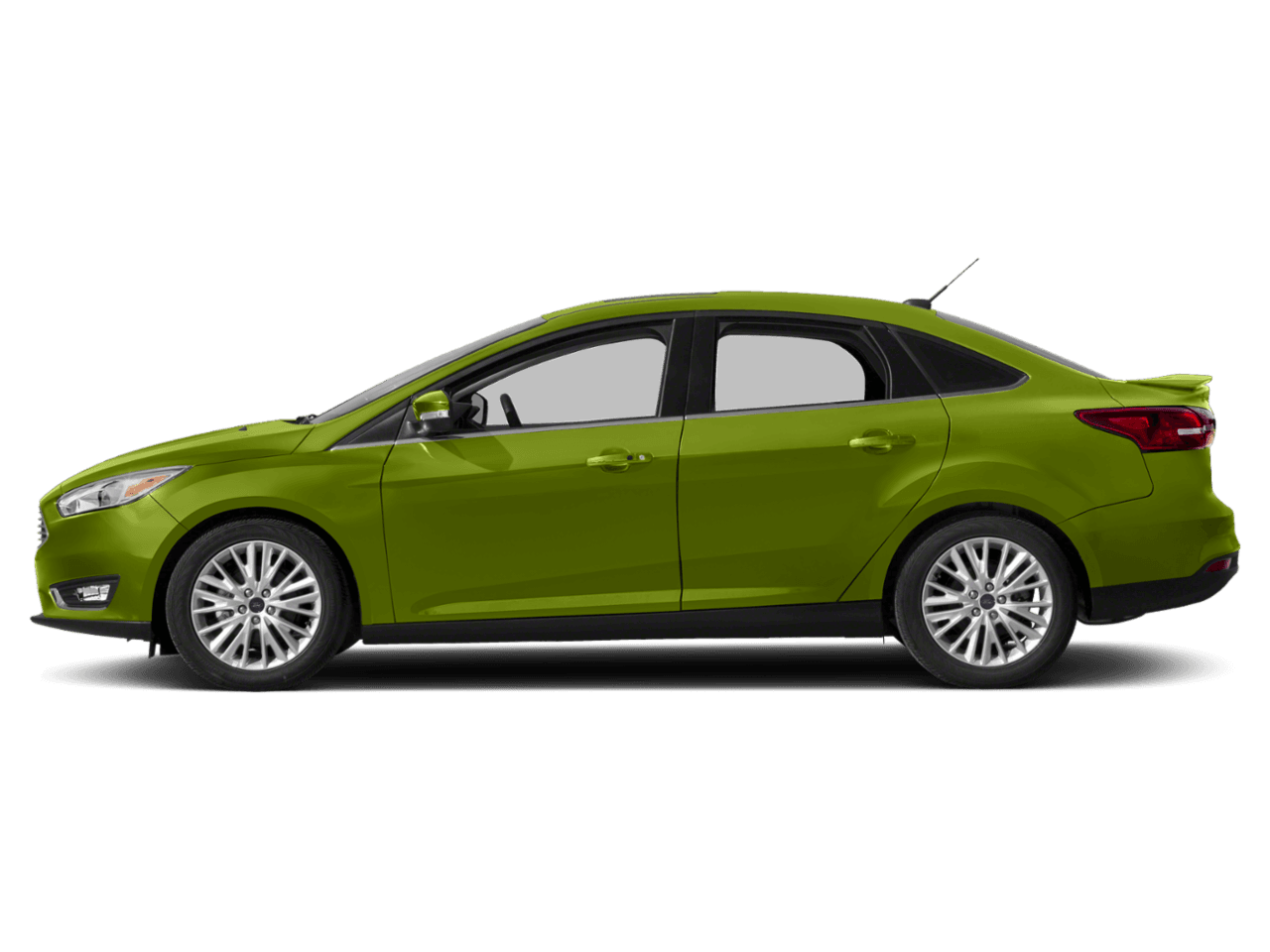 2018 Ford Focus Titanium Sedan - Profile, facing to the left