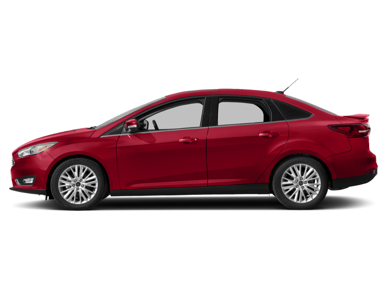 2018 Ford Focus Titanium Sedan - Profile, facing to the left