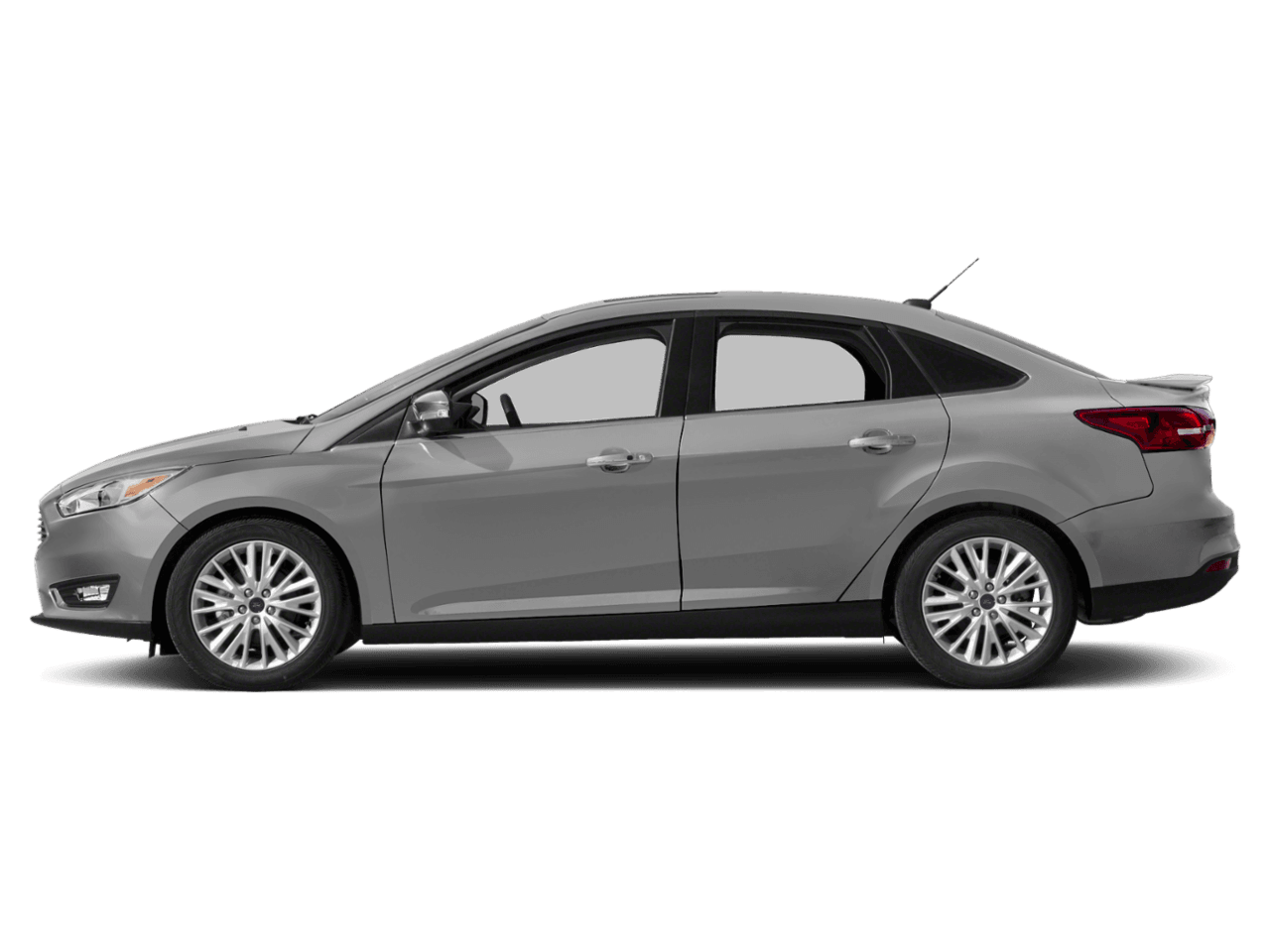 2018 Ford Focus Titanium Sedan - Profile, facing to the left