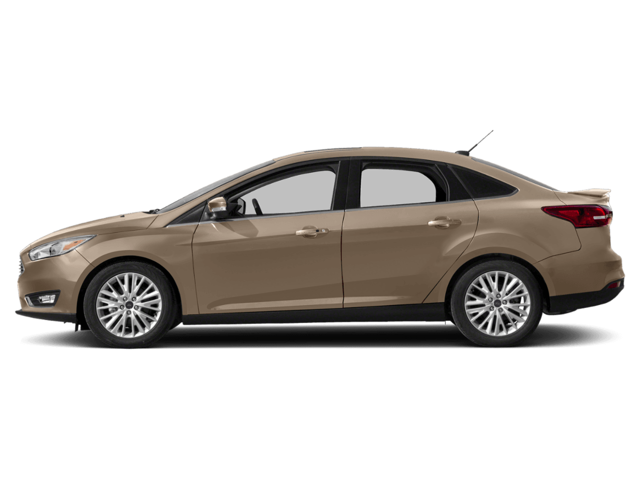 2018 Ford Focus Titanium Sedan - Profile, facing to the left