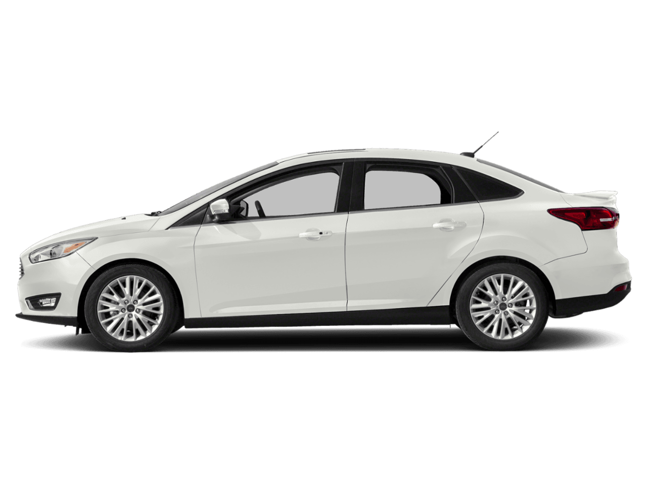 2018 Ford Focus Titanium Sedan - Profile, facing to the left