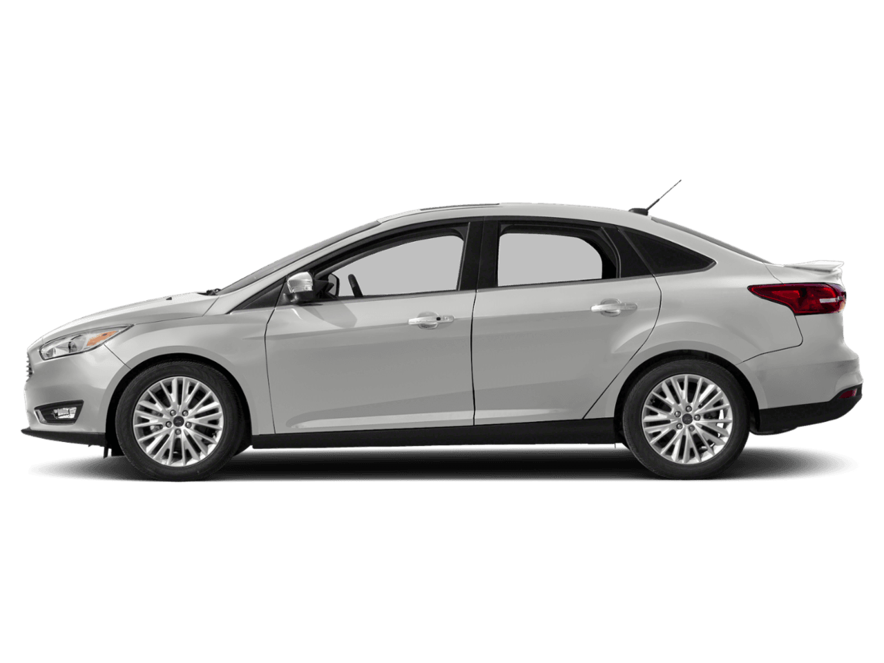 2018 Ford Focus Titanium Sedan - Profile, facing to the left