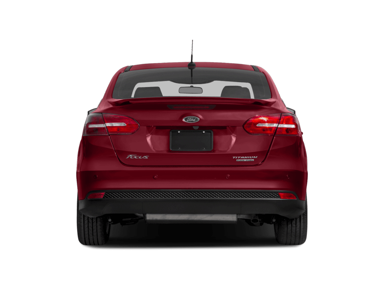 2018 Ford Focus Titanium Sedan - Rear (full)