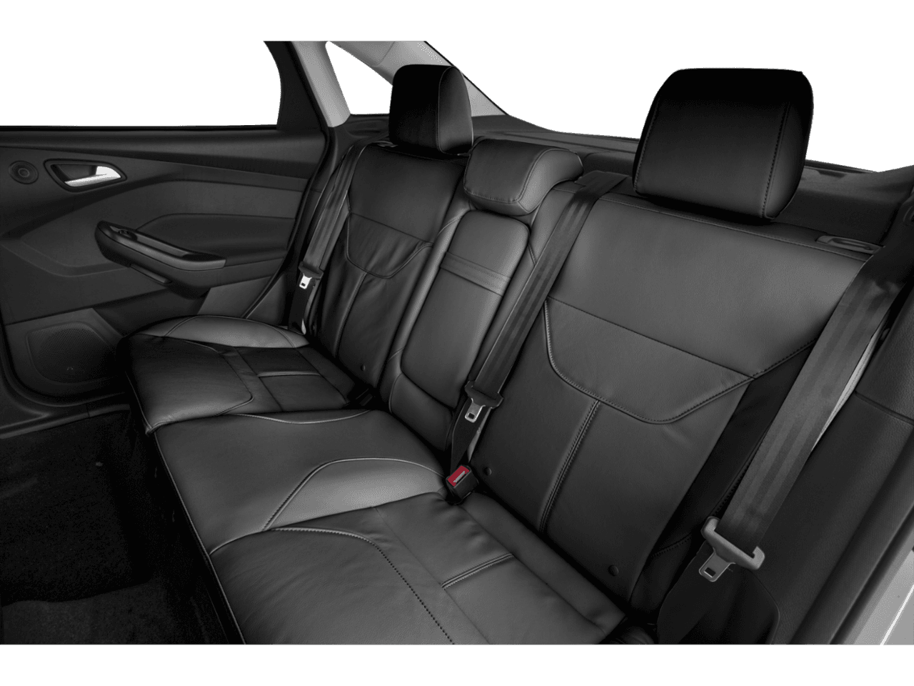 2018 Ford Focus Titanium Sedan - Interior Rear seats