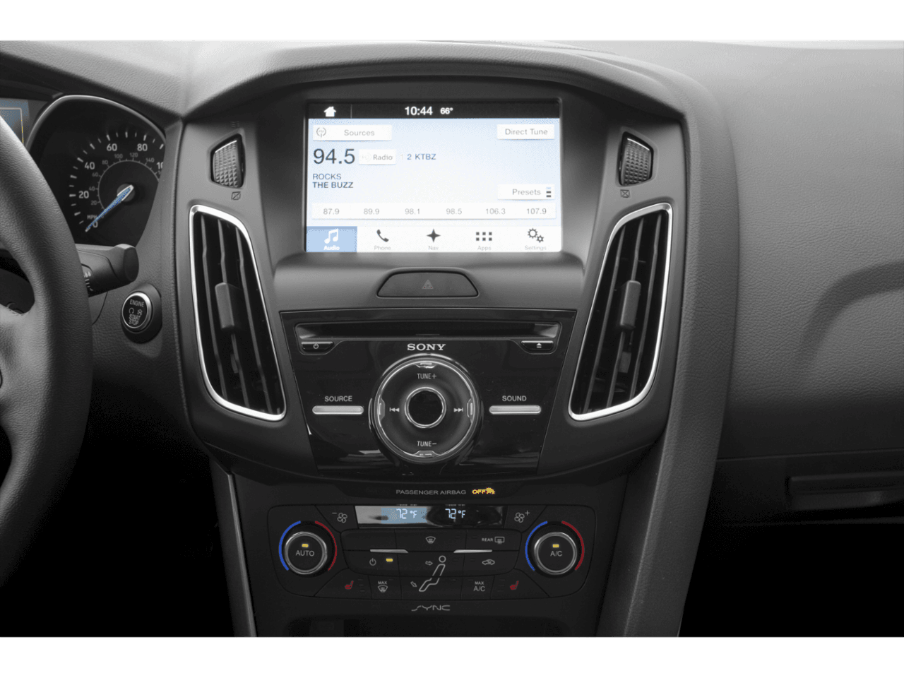 2018 Ford Focus Titanium Sedan - Interior Stereo System