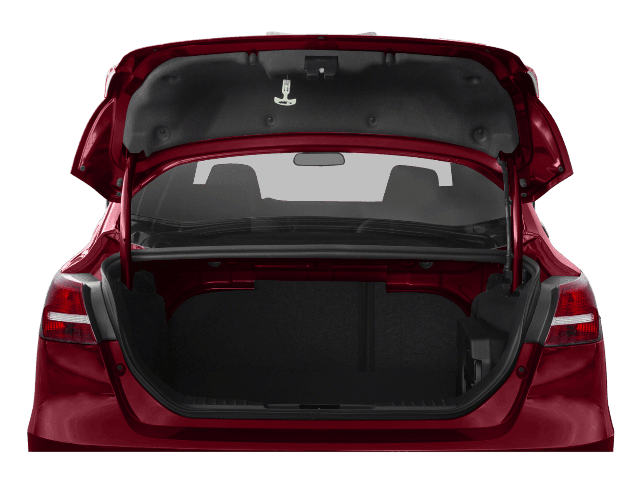 2018 Ford Focus Titanium Sedan - Interior Trunk with Hatch Open Feature