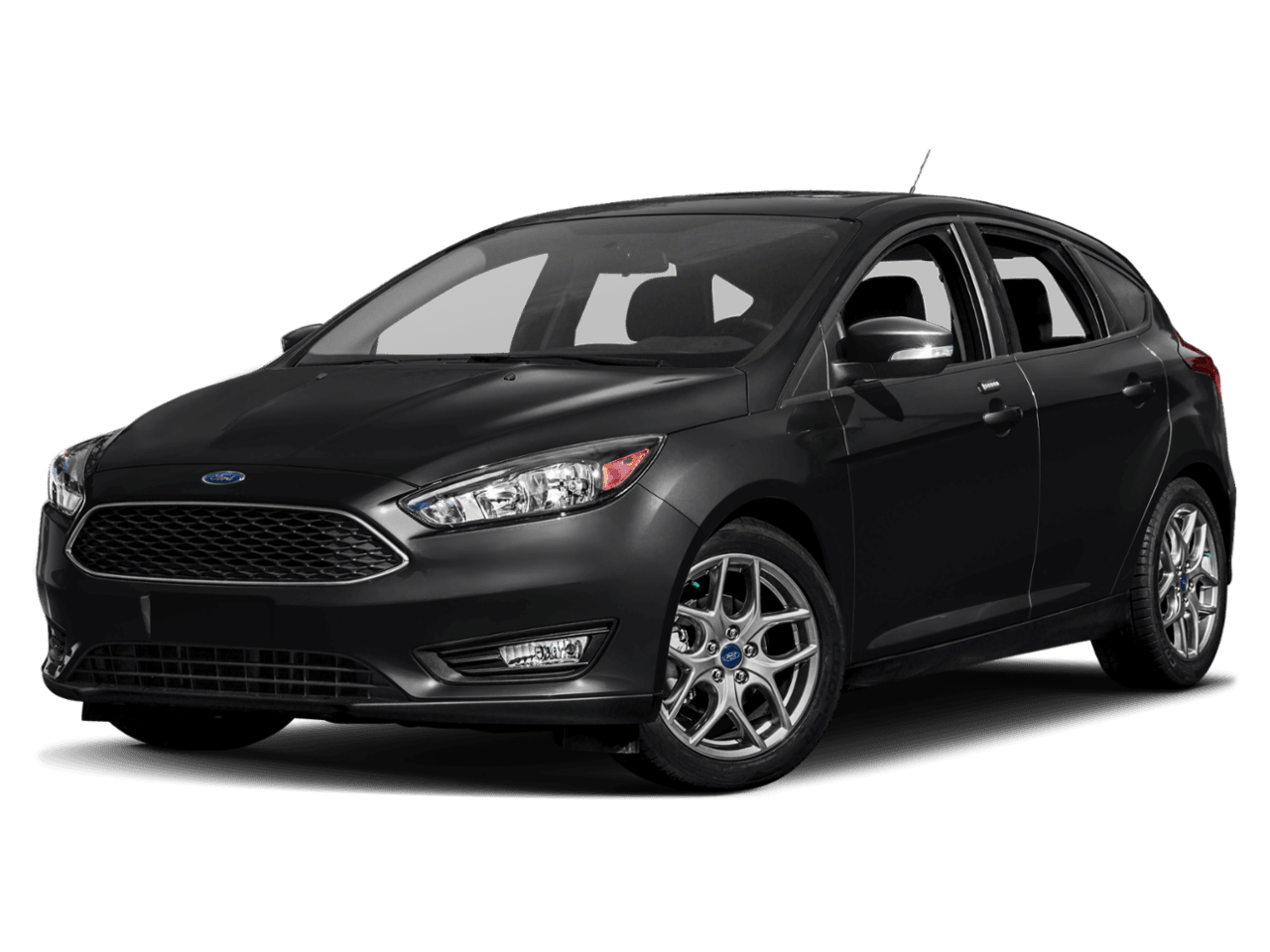 2018 Ford Focus SE Hatch - Front 3/4, facing to the left