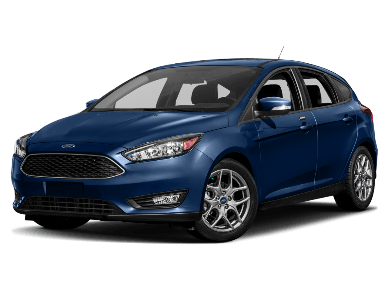 2018 Ford Focus SE Hatch - Front 3/4, facing to the left