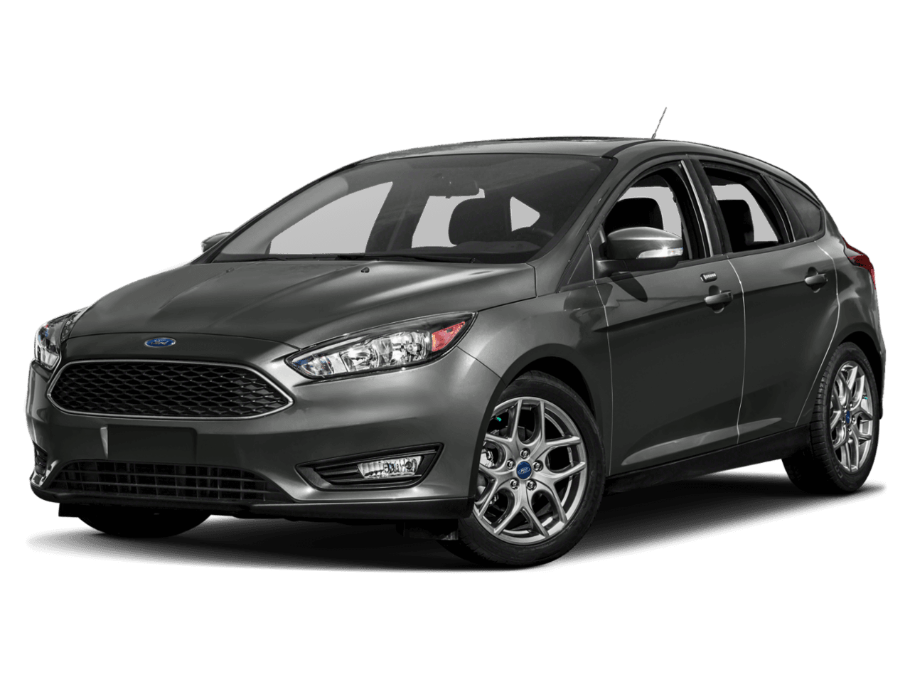 2018 Ford Focus SE Hatch - Front 3/4, facing to the left